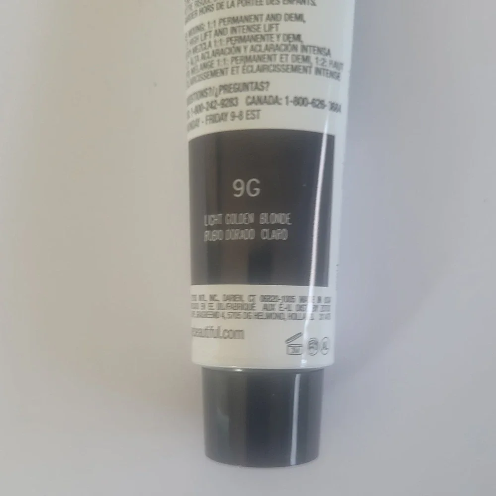 Zotos AGE beautiful 9G Light Golden Blonde Permanent Haircolor‎ 2oz
